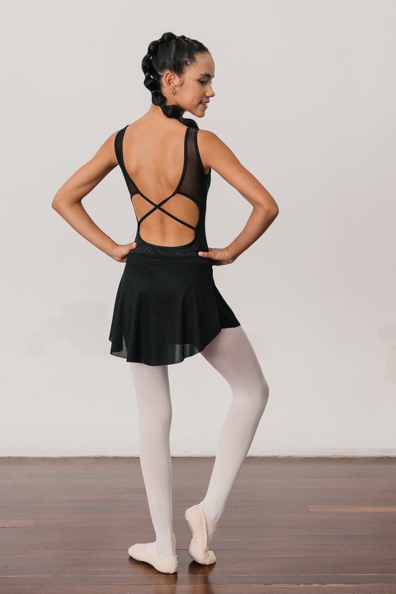 FALDA ARABESQUE NEGRA